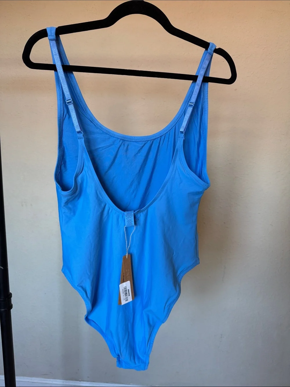 Skims signature swim scoop neck one piece Color tide NWT size XL